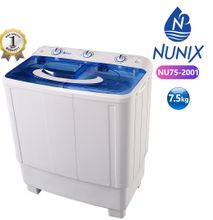Nunix NU75-2001 7.5kgs Twin Tub Washing Machine