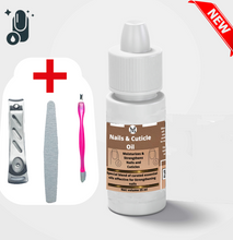 Nail & Cuticle Care Kit-Nail & Cuticle Oil,Cutter,Cuticle Pusher