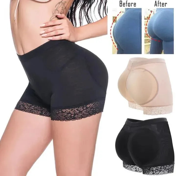 Shop Generic 4PC High Waist Lace Panties Butt Lift Up Underwear