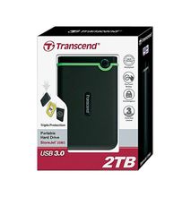 TRANSCEND External Hard Disk Drive USB 3.0 - 2TB - purple