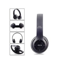 P47 Bluetooth Headphone Wireless Earphone Hands Free Music Headset-Black