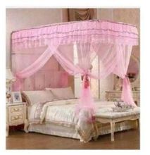 Mosquito Net With 2 Stands pink 4*6