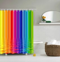 Shower curtain multicolored 180*180