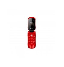 Bontel 911 Flip Feature Phone - Red