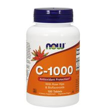 C-1000 100 Tablets ,Antioxidant Protection With Rose Hips And Bioflavonoids.