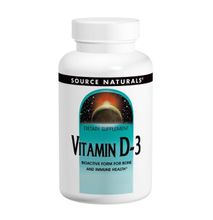 Source Naturals Vitamin D-3 5000 IU 60 Caps