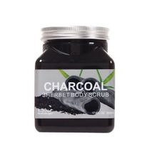 Wokali Charcoal Sherbet Whole Body Scrub - 500ml.