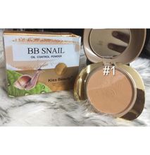 Kiss Beauty 2 In 1 BB Snail Pressed Powder With Foundation