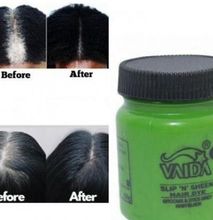 Vaida Black Hair Dye Pomade Slip 'N' Sheen Hair Coloring Dye