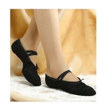 Black Ballet Dancing Shoes