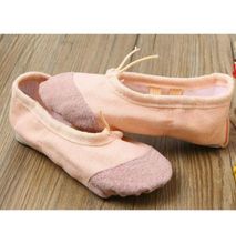 Peach Ballet Dancing Shoes
