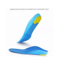 Fashion Kids Orthopedic Insoles For Flat Foot, Pain Relief - Blue