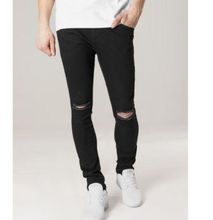 Rugged Jeans For Men -Black