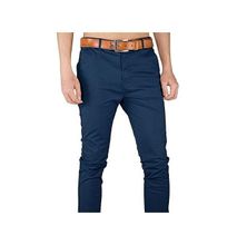 Soft Khaki Pants - Navy Blue