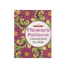 Alka Flowers Patterns Colouring Book For Adults
