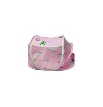 Portable Baby Cot Dotted Pink Flowered