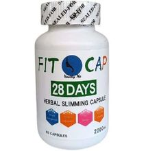 Fit Cap 28 Days Herbal Slimming Capsules - 60 Capsules