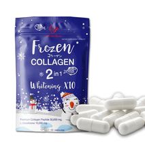 Frozen Collagen Gluta 2 in 1 Skin Whitening Pills - 60 Capsules