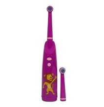 Generic Battery Operated Toothbrush - Purple
