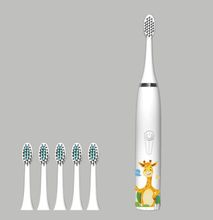 Generic Children's Electric Rechargeable Toothbrush - White