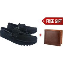 Leather Tods Loafers + FREE Wallet