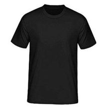 Round-Neck T-Shirt - Black