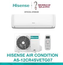 Hisense 1.5hp Split Aircon Air Conditioner AS12CR4SVETG07