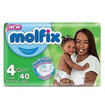 Molfix Diapers Size 4 - Large 9kg to 15kg