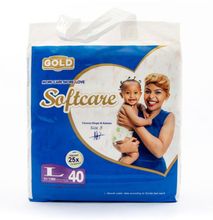 Softcare Gold Baby Diapers Large 9 to 15Kg