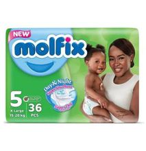 Molfix Diapers Size 5 - XLarge 15kg to 20kg