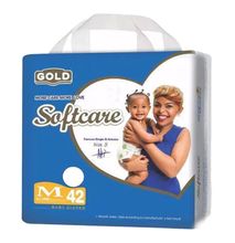 Softcare Gold Baby Diapers - Medium (6-9Kg)