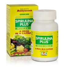Spirulina Plus With Amla - A Meal In A Capsule - 60 Capsules