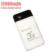 Excellent Power Bank 12000Mah - 3x Charge Speed