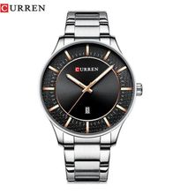 Curren  Wristwatches Luxury Stainless Steel- Men Watch