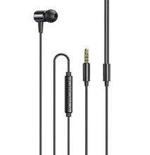 Awei L2 3.5mm Plug In-Ear Wired Stereo Earphone With Mic(Black)