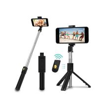 Wireless Bluetooth Remote Extendable Selfie Stick Phone Stand Holder For Smartphone