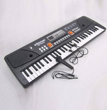 Beginners Portable Electronic Keyboard Microphone Piano For Kids