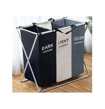 Generic 3-in-1 Compartment Laundry Basket