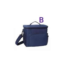 Large Portable Insulated Lunch Bag, Navy