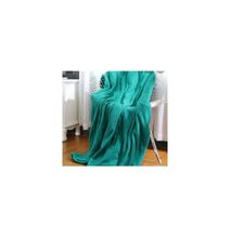 6 x 6 Fleece Throw Blanket - Green