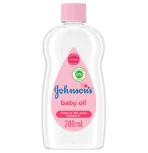 Johnsons Baby Oil Pink 200ml