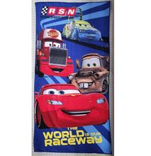 Generic Kids Towel Cartoon Themed - Racing Car