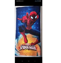 Generic Kids Towel Cartoon Themed - Spiderman
