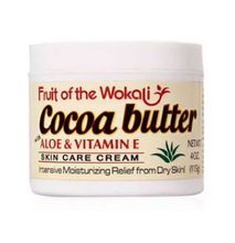 Fruit Of The Wokali Cocoa Butter Moisturizing Cream Aloe & Vitamin E, 115g