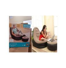 Multifunctional Inflatable Seat With Footrest and Pump