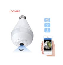 Loosafe Smart Nanny Bulb CCTV Surveillance Camera