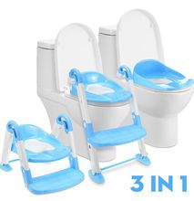 Generic 3 In 1 Potty Training Ladder Portable Kids Toilet Trainer