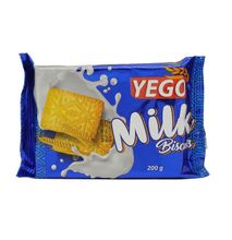 YEGO Milk Biscuits 200g * 4Pcs