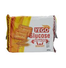 YEGO Glucose Biscuits 200 Grams * 4 Pcs