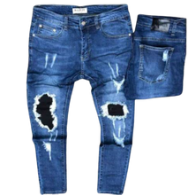 Fashion Denim Jeans Rugged Jeans for Men-1 piece